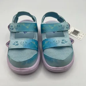 Adidas x Disney TD Comfort Blue Frozen Swim Sandals FY8148 Size 8K Blue/Lilac