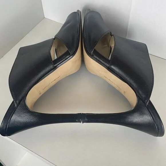 Adrienne Vittadini Gunn Mule Sandals Black 7.5