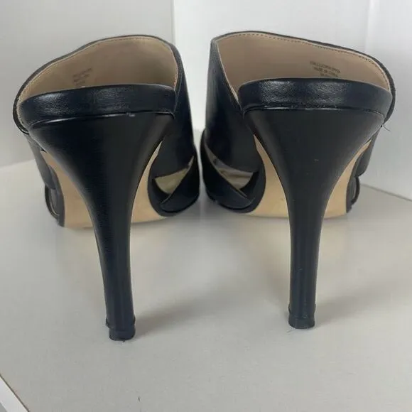 Adrienne Vittadini Gunn Mule Sandals Black 7.5