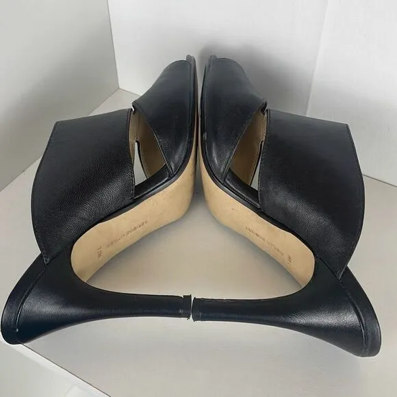 Adrienne Vittadini Gunn Mule Sandals Black 7.5