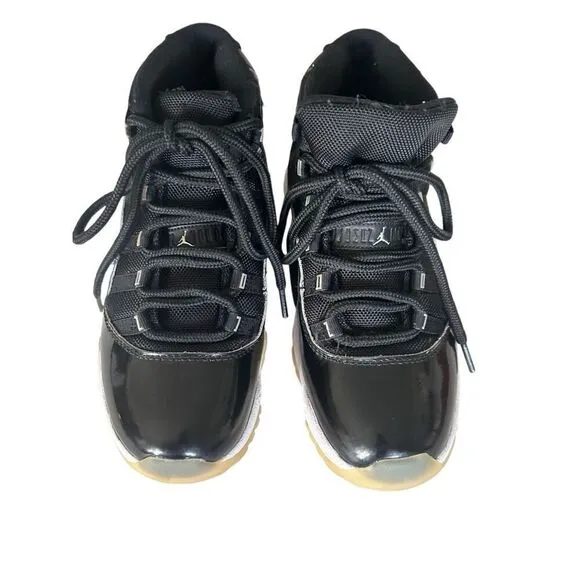Air Jordan 11 Men's Black Retro Low &quot;Space Jam&quot; Athletic Shoe Size 6
