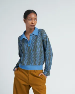 alvar top - blue