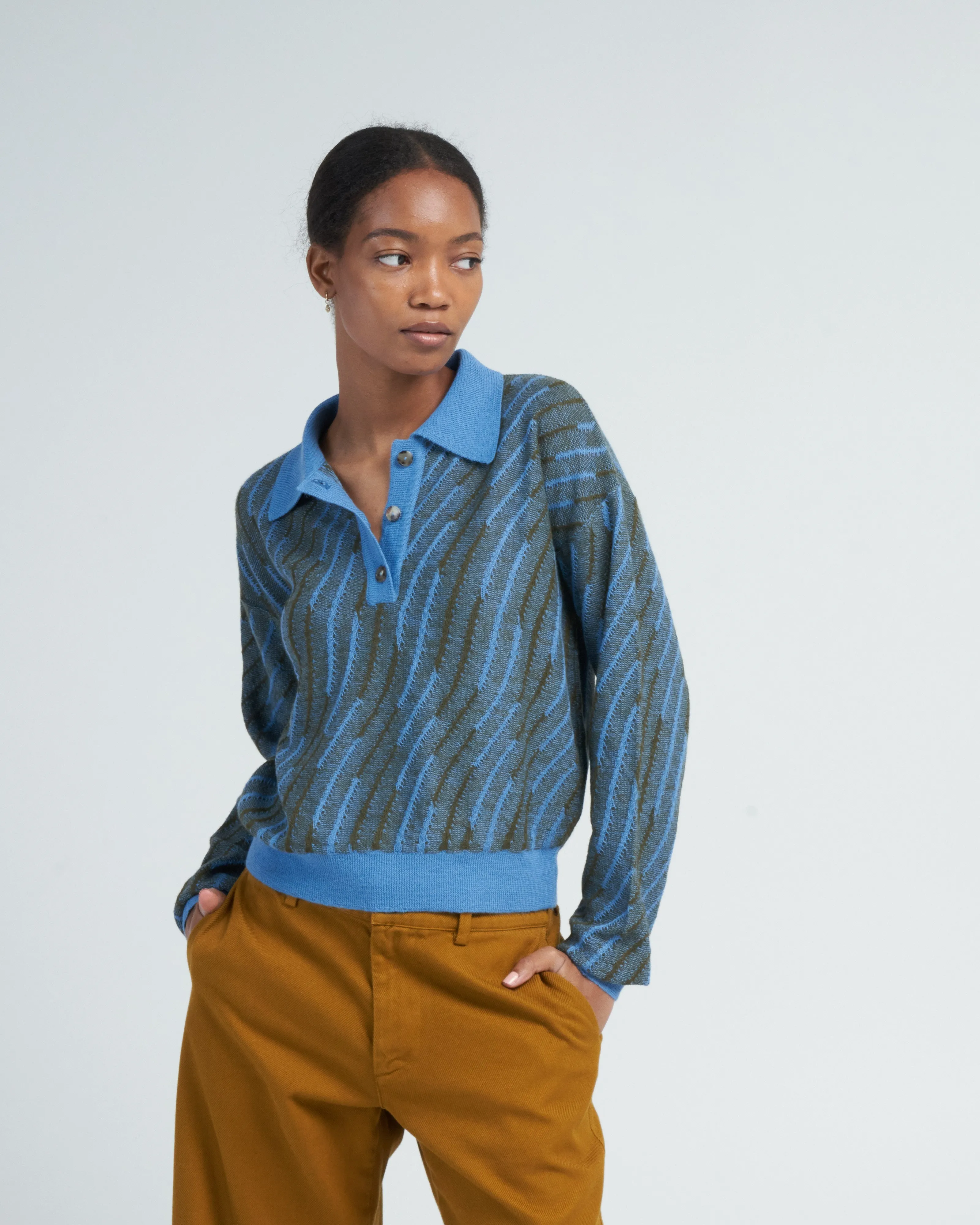 alvar top - blue
