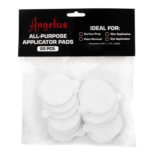 ANGELUS ALL PURPOSE APPLICATOR PADS (20 pk)