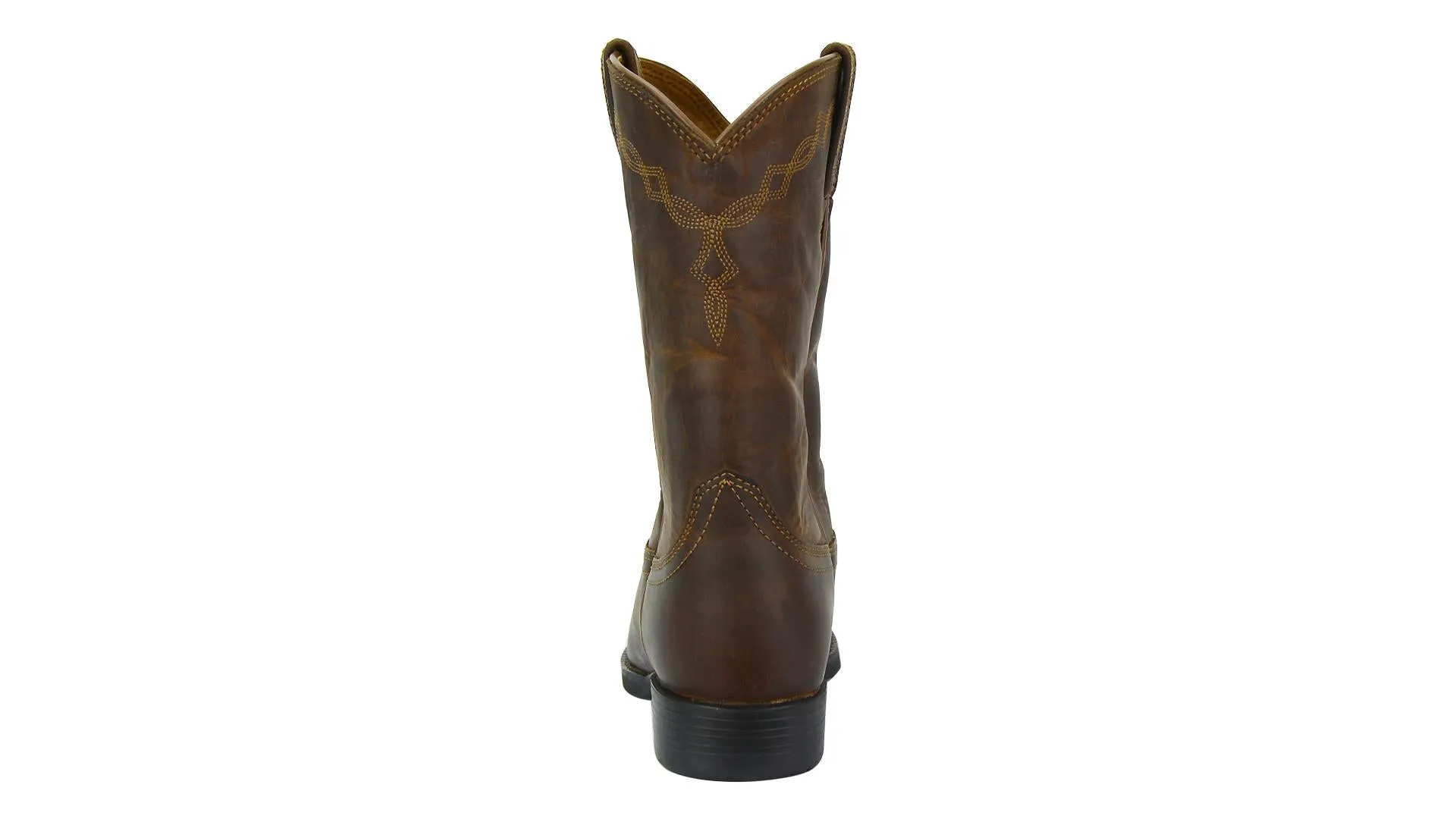 Ariat ATS Ladies Roper Boots Distressed Brown