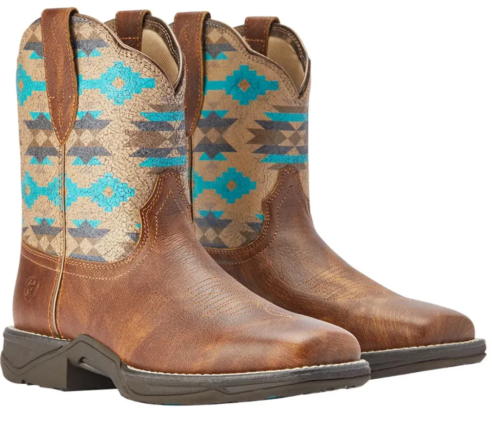 Ariat Women's Square Toe Anthem Shortie Savanna Boots