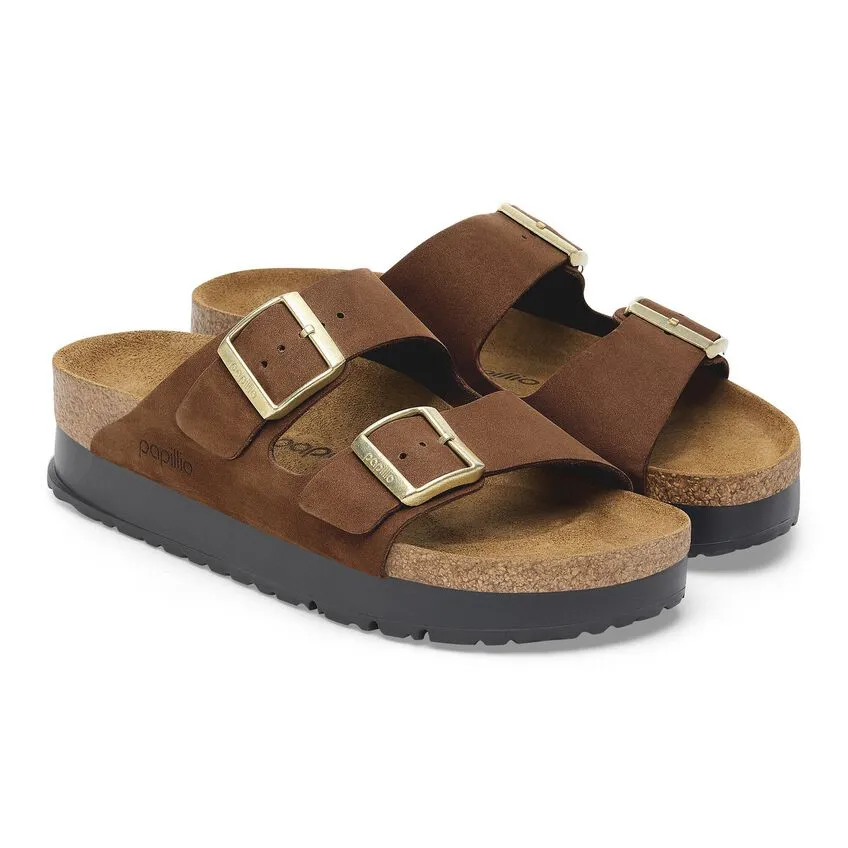 Arizona Flex Platform Nubuck Leather - Dark Tea - 1028366
