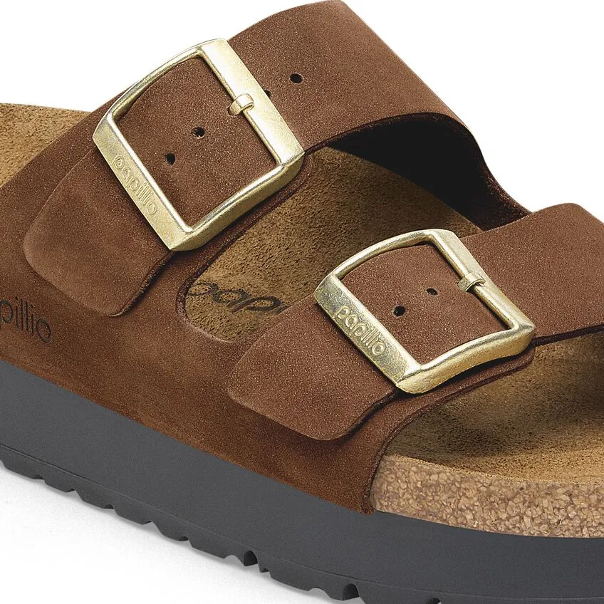 Arizona Flex Platform Nubuck Leather - Dark Tea - 1028366