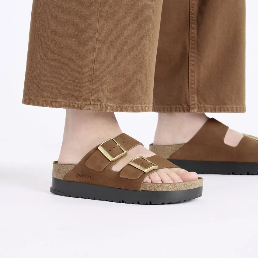 Arizona Flex Platform Nubuck Leather - Dark Tea - 1028366