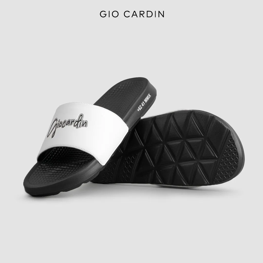 ATTICUS SLIDES | TRIPLE WHITE | UNISEX