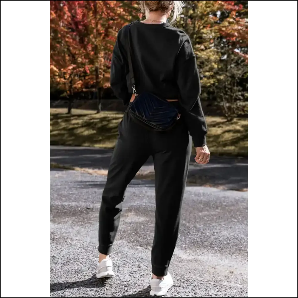 Black High Low Pants Set: Comfy  & Stealing your Ex's Heart ?️ Needful Things