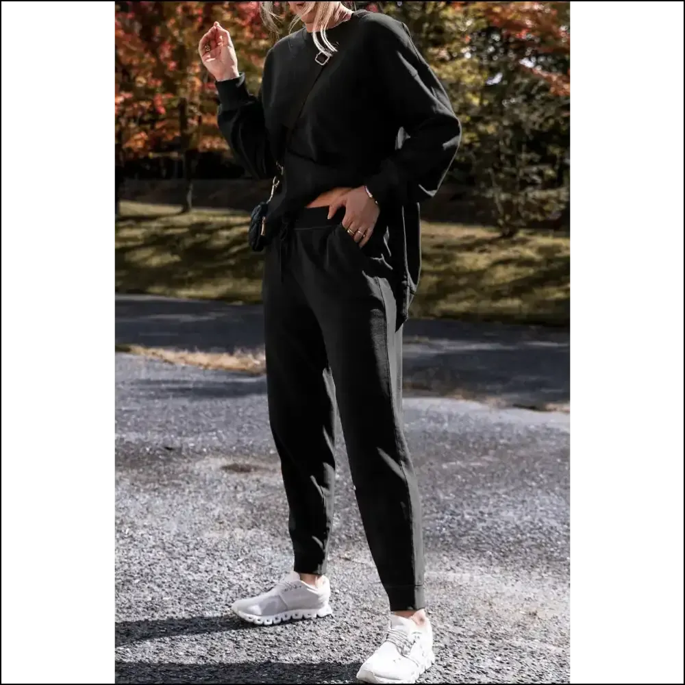 Black High Low Pants Set: Comfy  & Stealing your Ex's Heart ?️ Needful Things