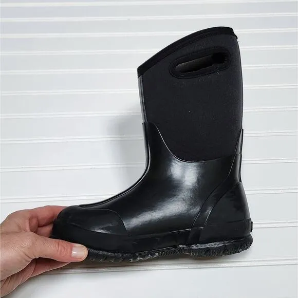 Bogs Classic Black Winter Boots