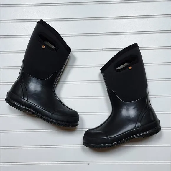 Bogs Classic Black Winter Boots