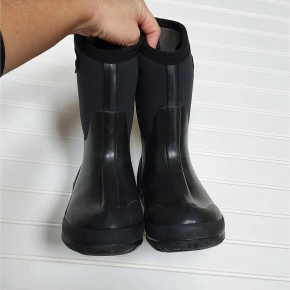 Bogs Classic Black Winter Boots