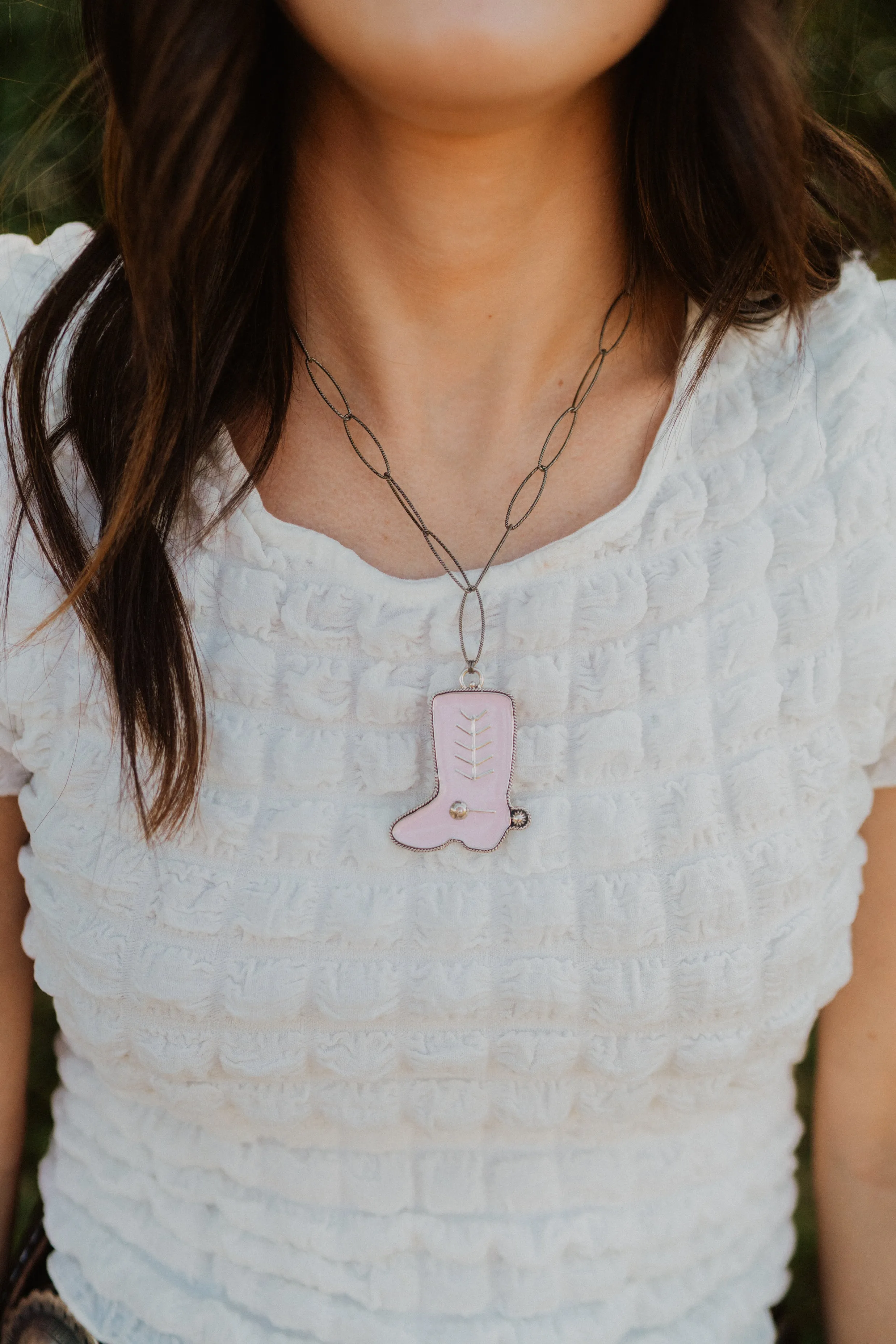 Boots On Necklace | #1