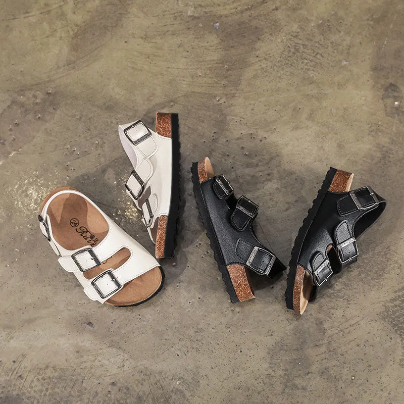 Breathable Cork Sandals for Kids - Perfect for Summer