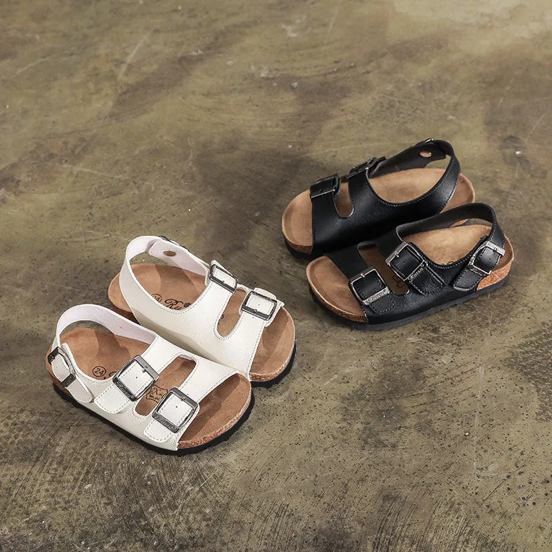 Breathable Cork Sandals for Kids - Perfect for Summer