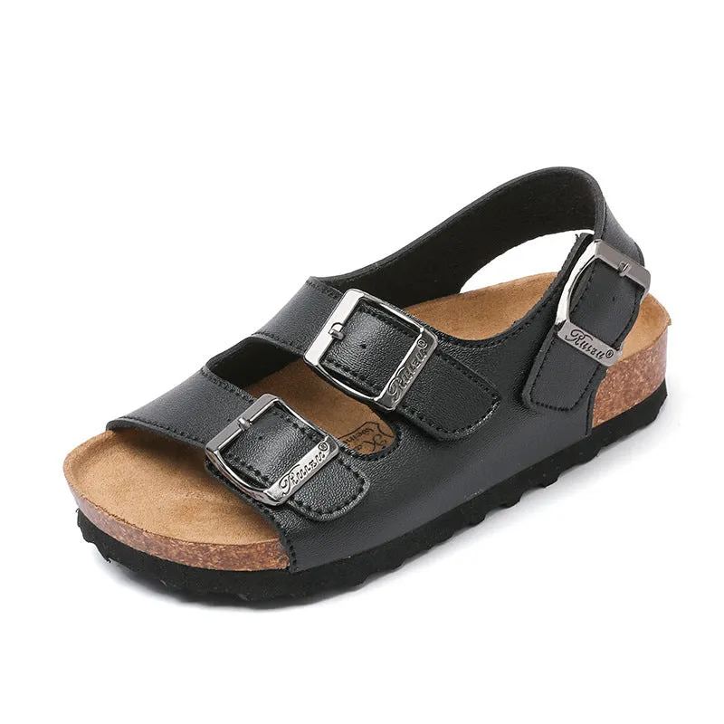 Breathable Cork Sandals for Kids - Perfect for Summer