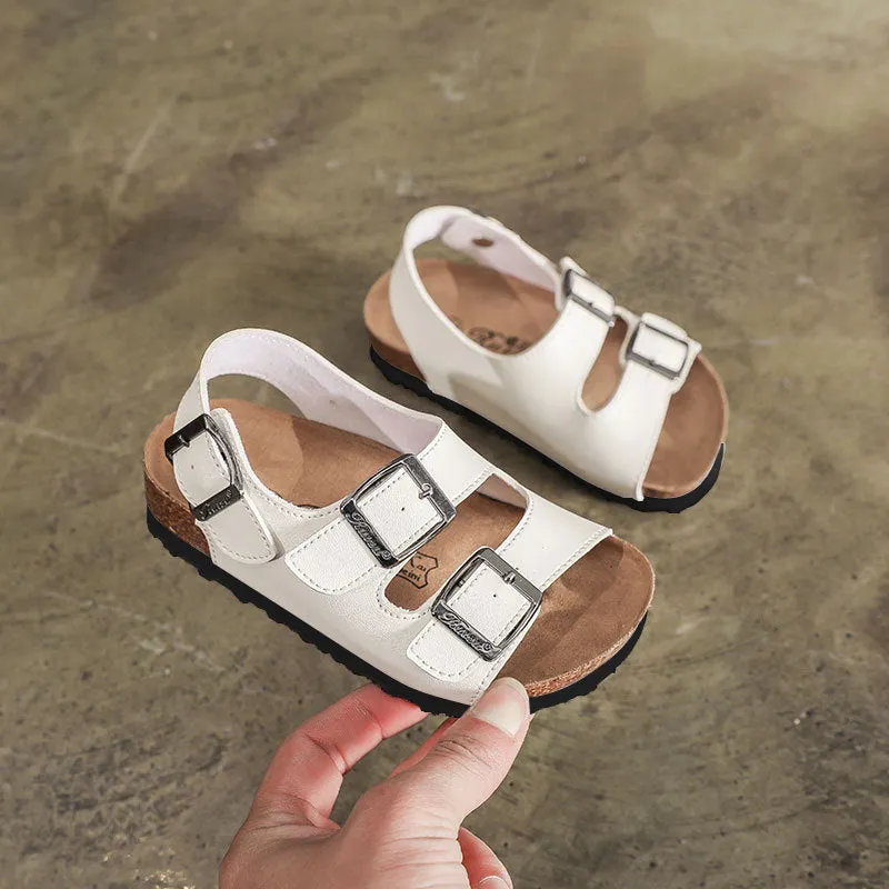 Breathable Cork Sandals for Kids - Perfect for Summer