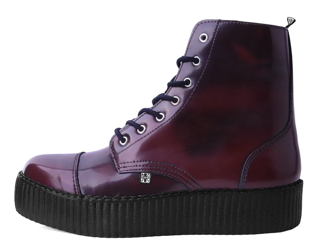 Burgundy Rub Off TUKskin™ 7-Eye Boot