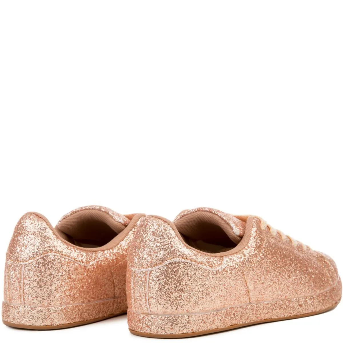 Cape Robbin Snappy-1 Sneaker Rose Gold
