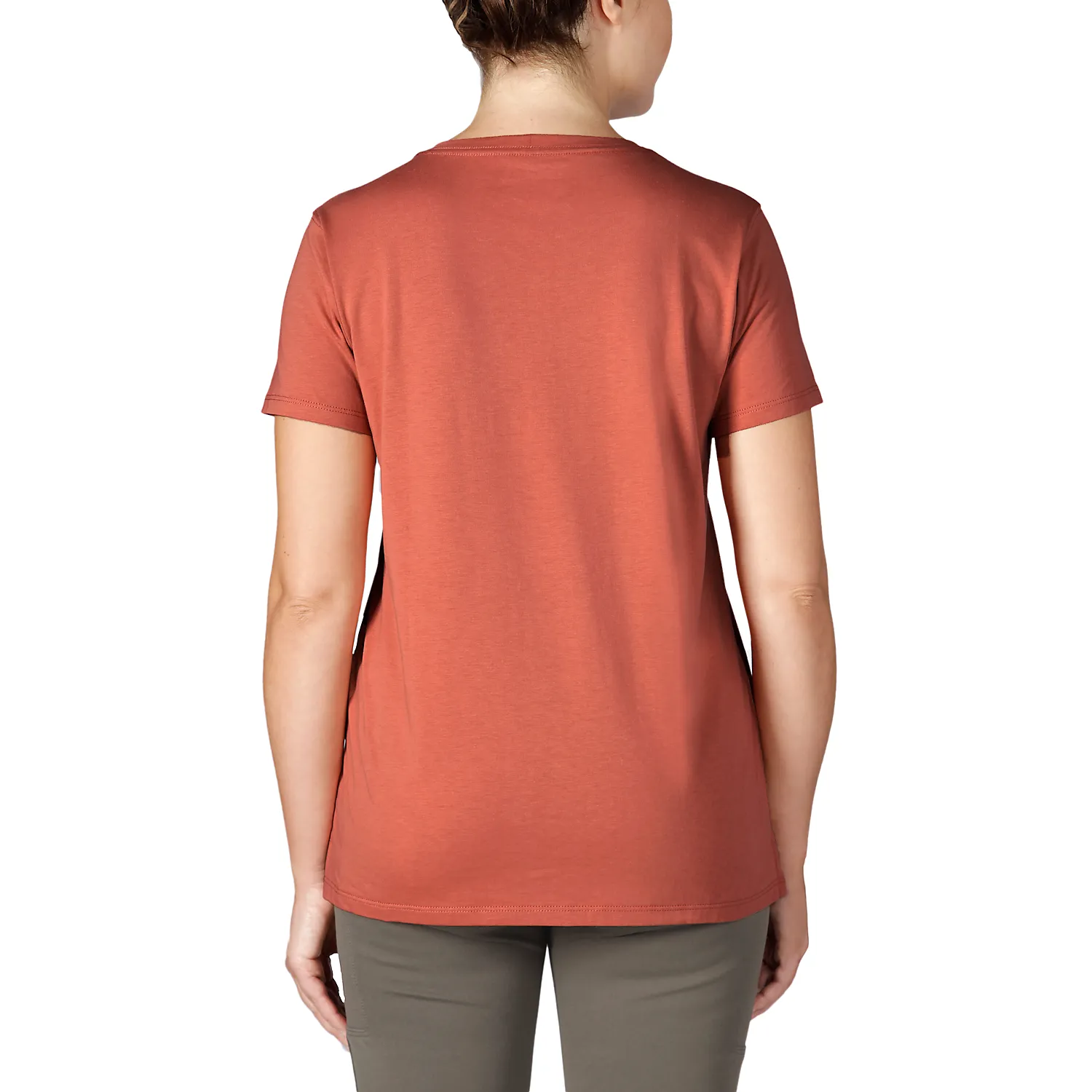 Carhartt Women Lightweight S/S Graphic T-shirt - Terracotta 105764