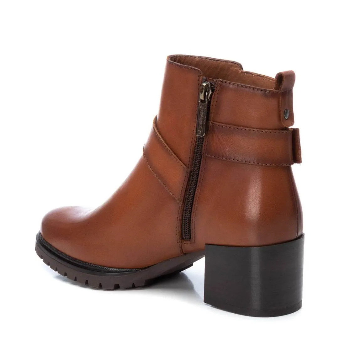 Carmela Tan Low Ankle Boots