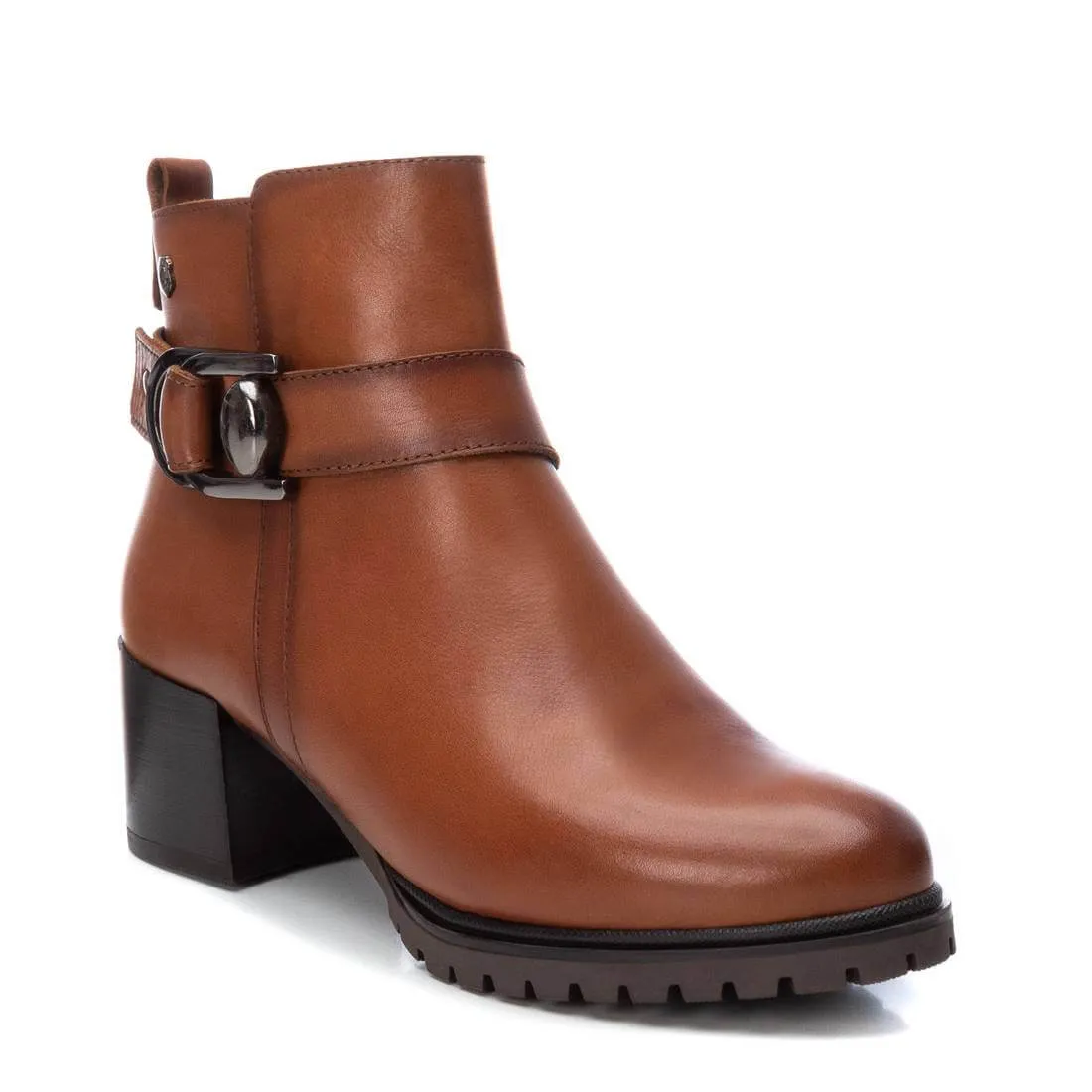 Carmela Tan Low Ankle Boots