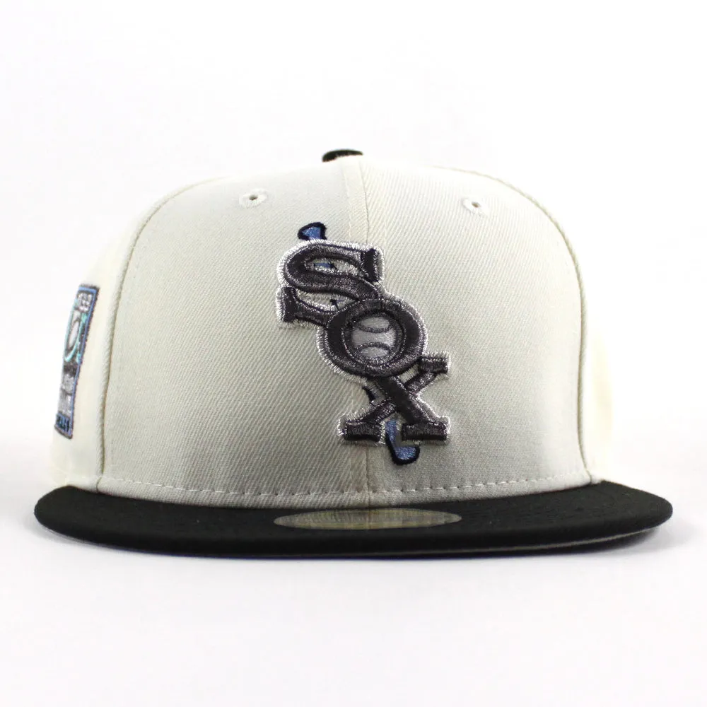 Chicago White Sox 1933 All Star game New Era Fitted 59Fifty Hat (Chrome White Black Gray Under Brim)