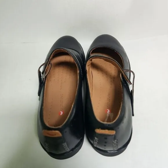 Clarks Artisan New Un Briarcrest MaryJane Black Leather Loafers Size 10M