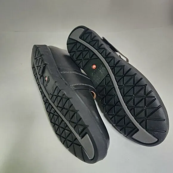 Clarks Artisan New Un Briarcrest MaryJane Black Leather Loafers Size 10M