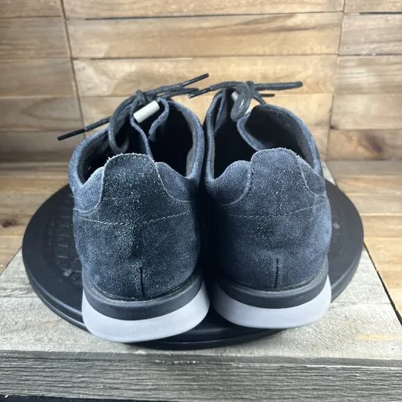 Cole Haan Grand Horizon Sneakers Men's Sz 9.5 Black Suede Lace Up Casual Shoes