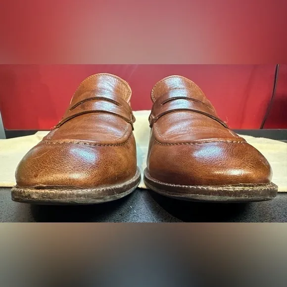 Cole Haan Grand.360 Penny Loafers Brown Leather Slip On Men’s Size 10.5M