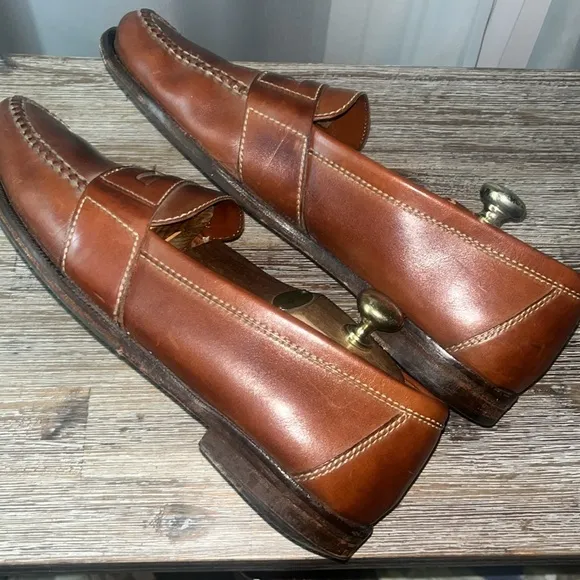 Cole Haan Men’s Loafers Size 13M Cognac Brown