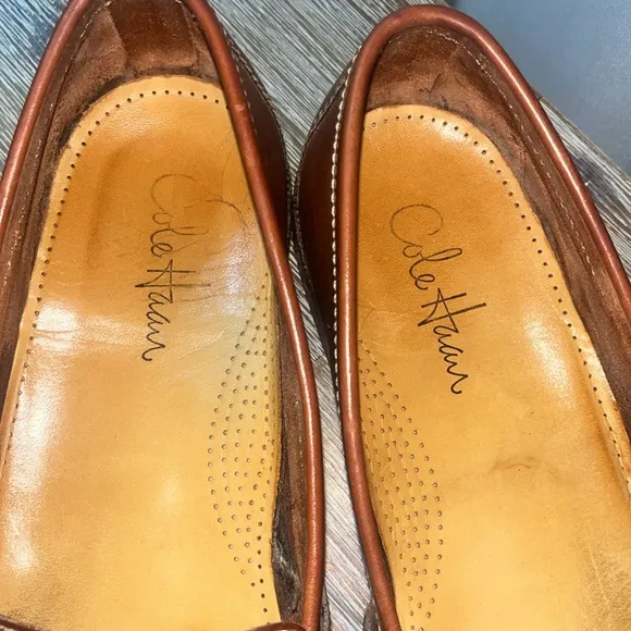 Cole Haan Men’s Loafers Size 13M Cognac Brown