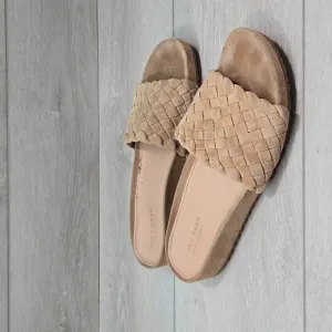 Cole haan Women Grandseries Leather Sandals shoes sz 7.5B