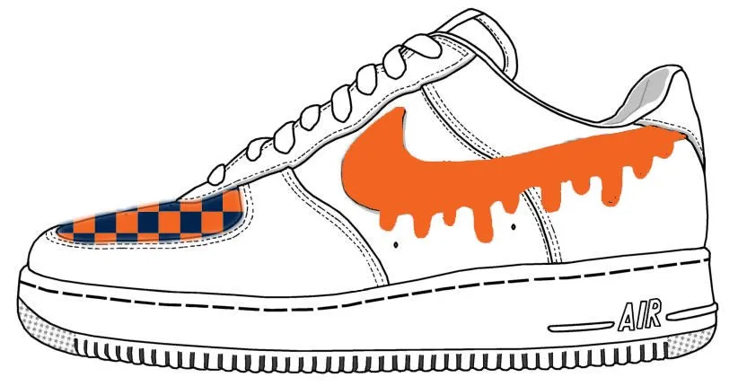 'College V3' Nike AF1 (Women's)