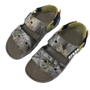 Crocs Men’s Size 7 Women’s 9 Realtree Edge All Terrain Camo Comfort Sandals