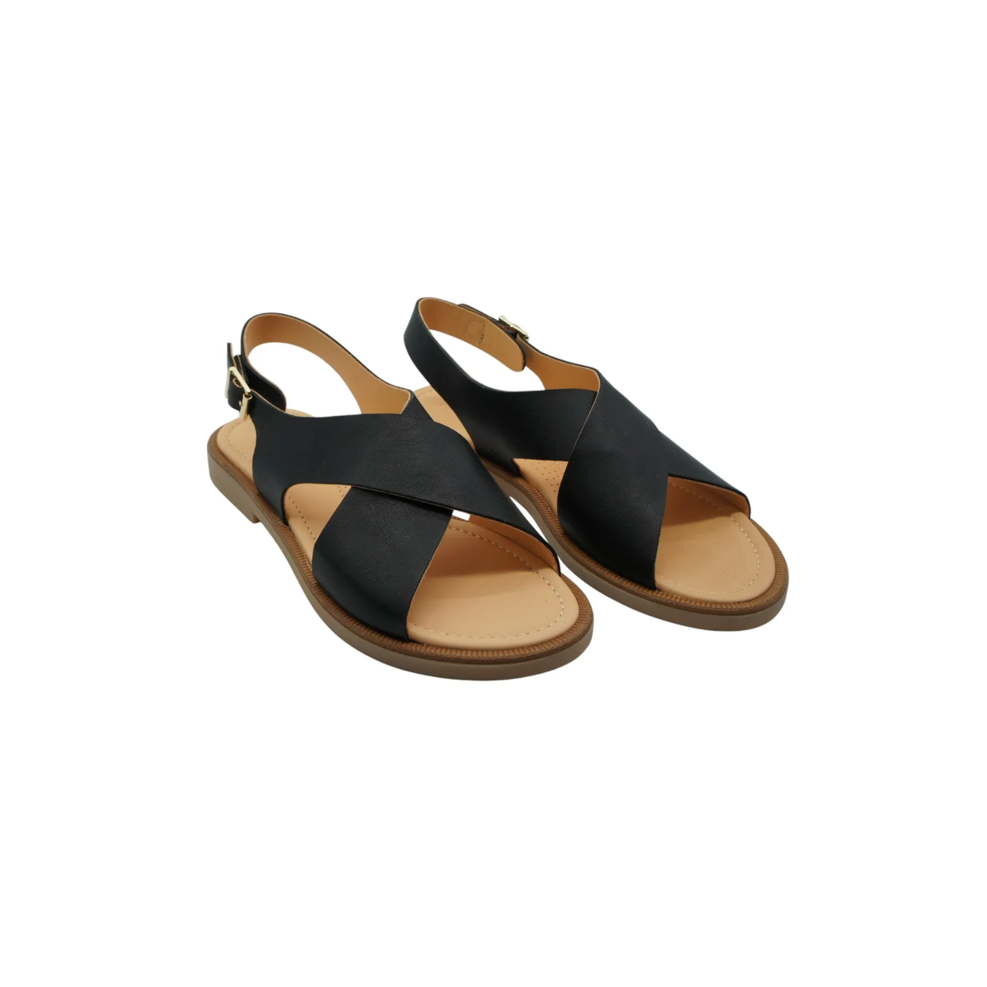 Crossed Sandals D446