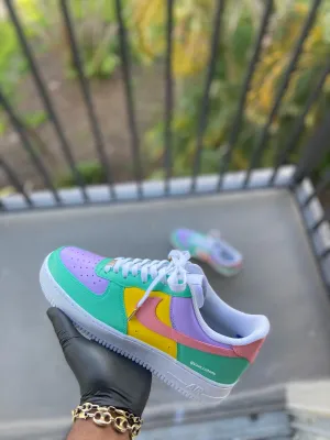 Custom Easter Themed AF1s