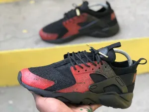 Custom Red Galaxy Nike Huaraches
