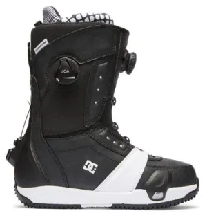 Dc Lotus Step On Boots Women Black/White
