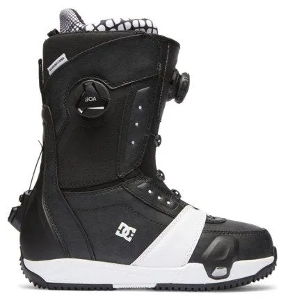 Dc Lotus Step On Boots Women Black/White