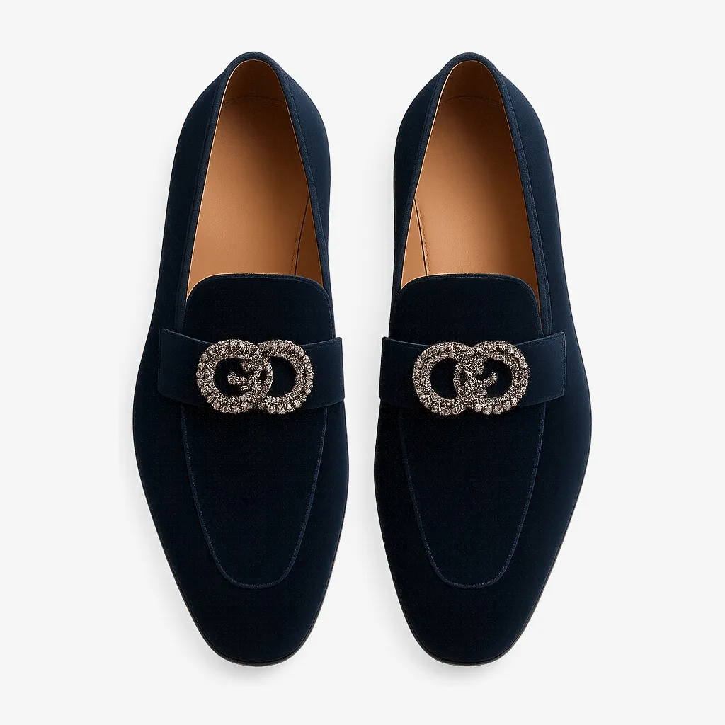 Domoir | Chain-Detail Leather Loafers