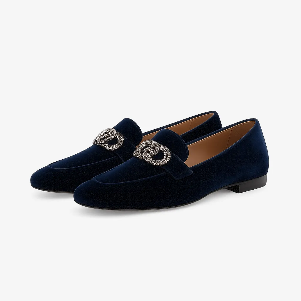 Domoir | Chain-Detail Leather Loafers