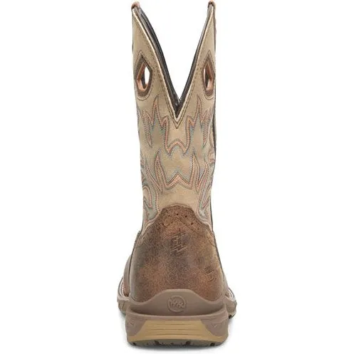 Double H Men's Phantom Rider 11" U Steel Toe Roper Work Boot -Brown- DH5385