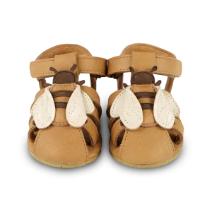 Duni Sky Sandals | Bee | Camel Classic Leather