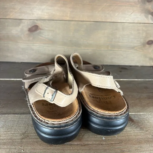 finn comfort gomera womens size 41 shoes brown leather strappy comfort sandals