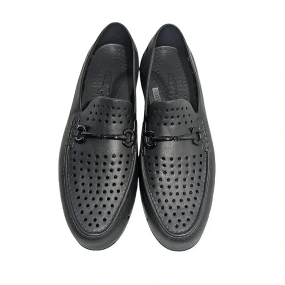Floafers Chairman Bit Black Slip On Loafers New Size Mens 10 EVA Foam Waterproof